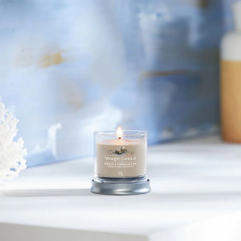 Amber & Sandalwood Signature Tumbler Candle ( ambra a santalové drevo ) - Vonná sviečka
